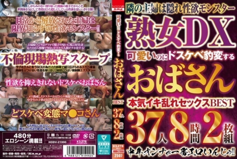 可愛いのにドスケベ豹変するおばさん BEST 37人8時間2枚組 D2