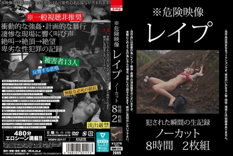 ※危険映像 レイプ ノーカット8時間2枚組 D1